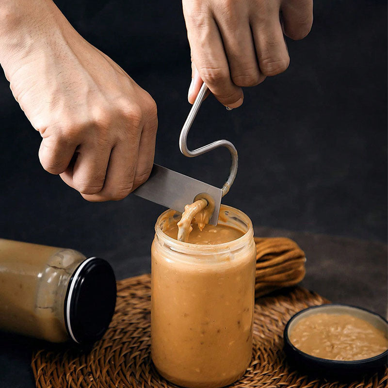 Stainless steel peanut butter mixer kitchen utensil