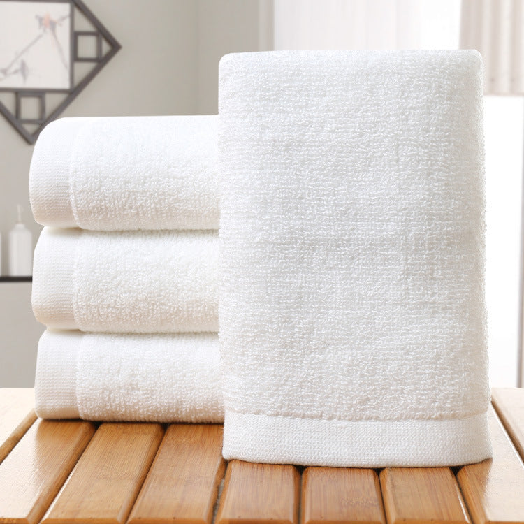 White towels for foot massages