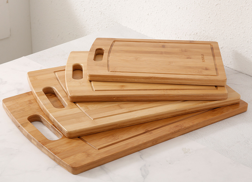 Kitchen Bamboo Cutting Board Thickened Mildew Resistant Bamboo Cutting Board Household Cutting Board