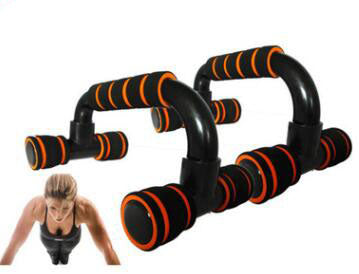 H-I förmiger Liegestützständer mit Schwammgriffen aus ABS, Fitness-Brusttraining, Griffstange für Fitnesstraining