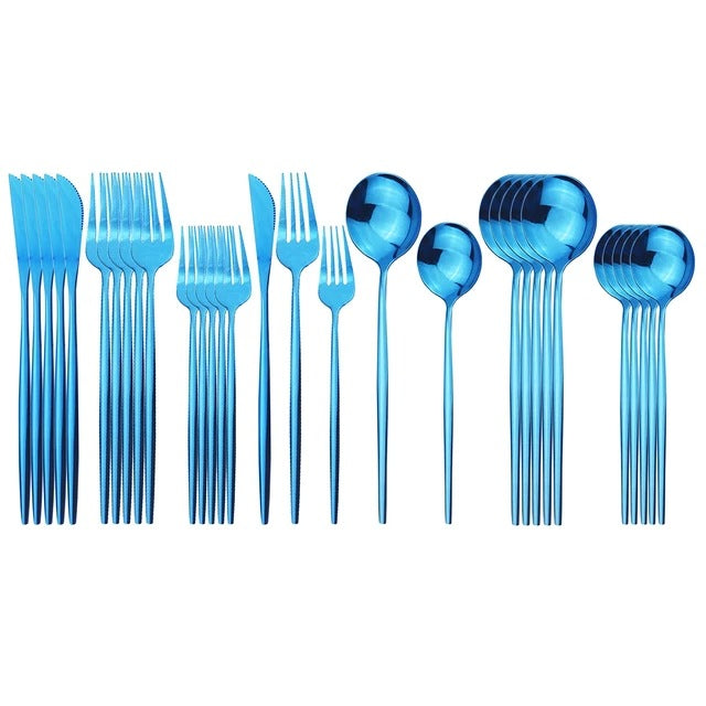 Stainless steel household cutlery, cutlery set