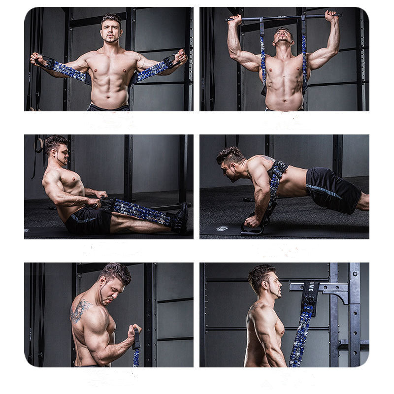 Multifunctional fitness device for training the chest muscles