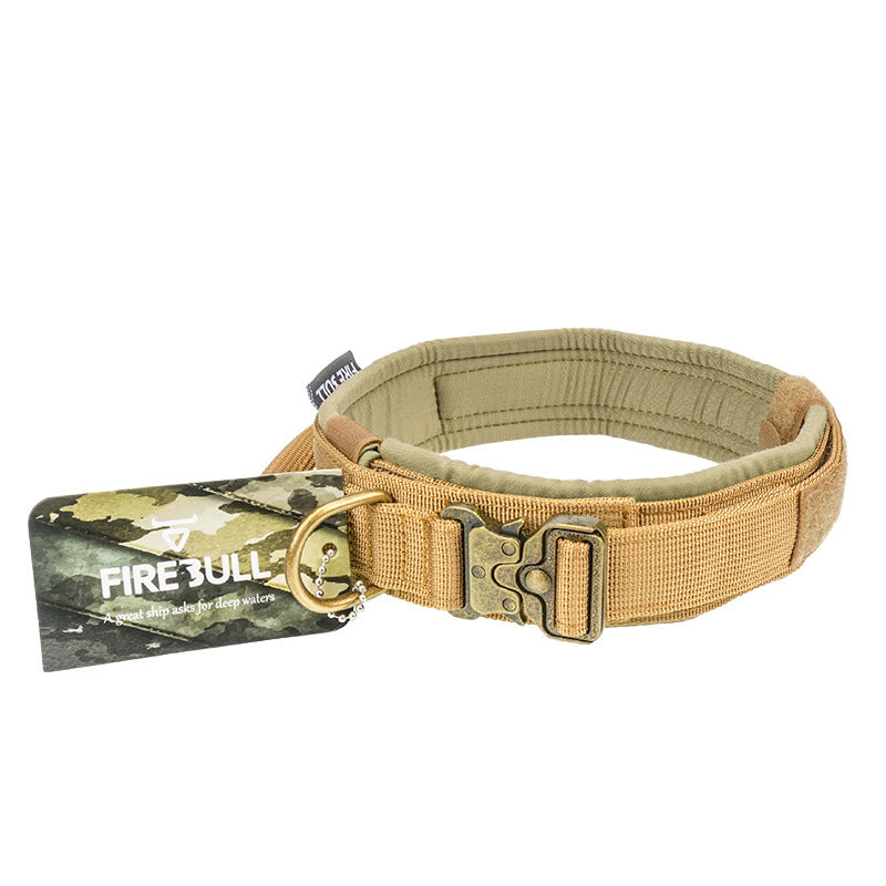 Tactical collar and leash for pets