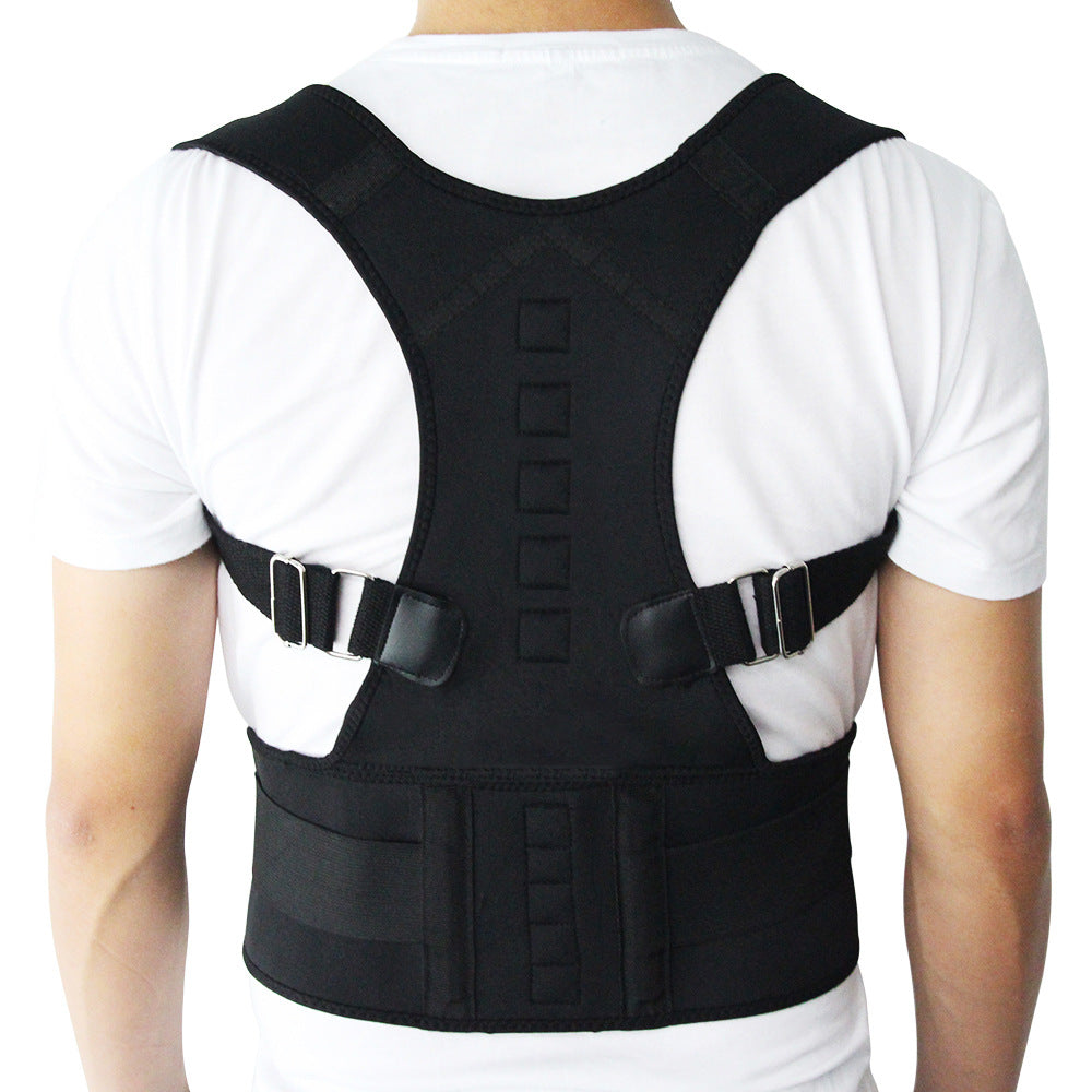 Verstellbarer magnetischer Haltungskorrektor, Korsett für den Rücken, Herren Body Shaper, Rückenstützgurt für Schultern und Lendenwirbelstütze.