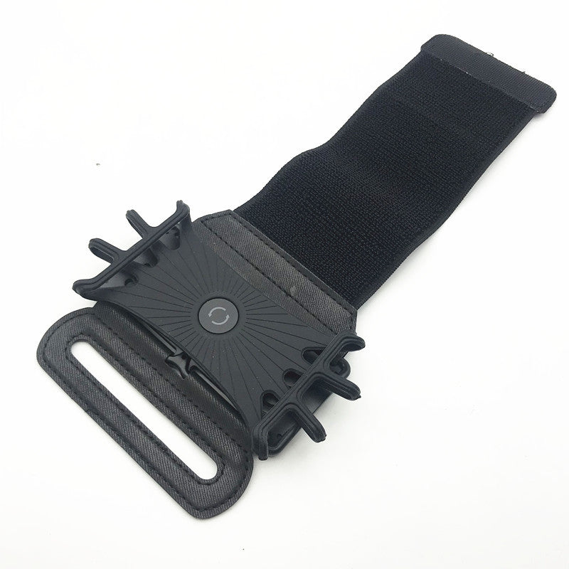 Detachable phone holder with 360 degree rotating wristband