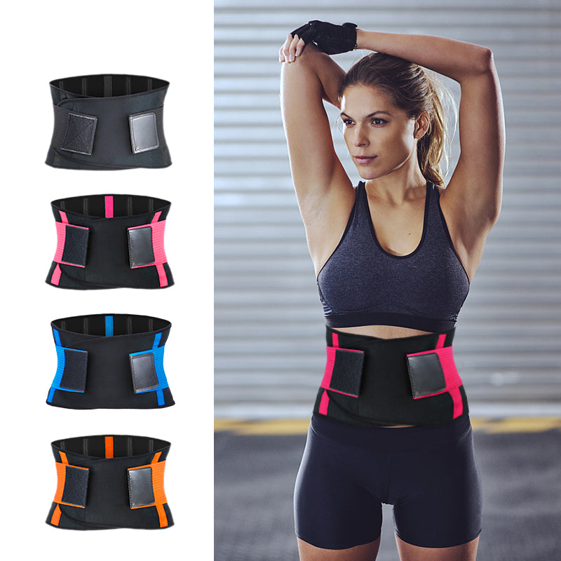 Sports belt heat wrap for fitness, basketball, running, weight lifting and squats