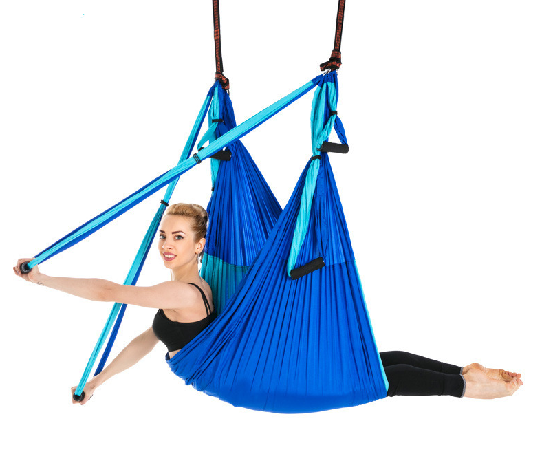 Anti-gravity yoga hammock