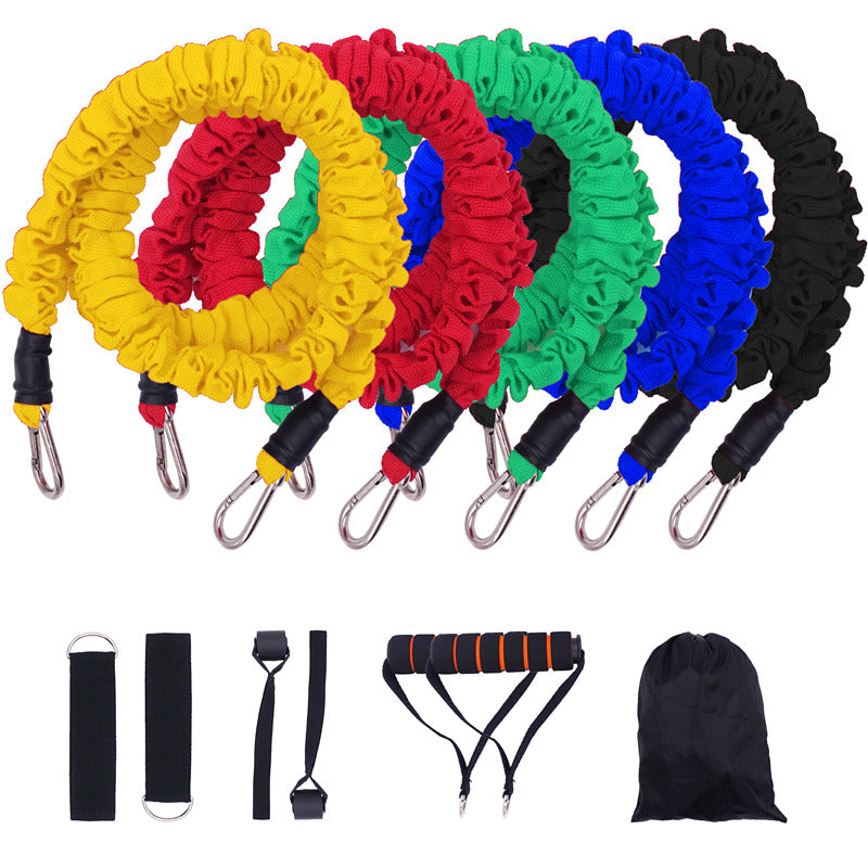 Multifunctional pull rope set with 17 pieces