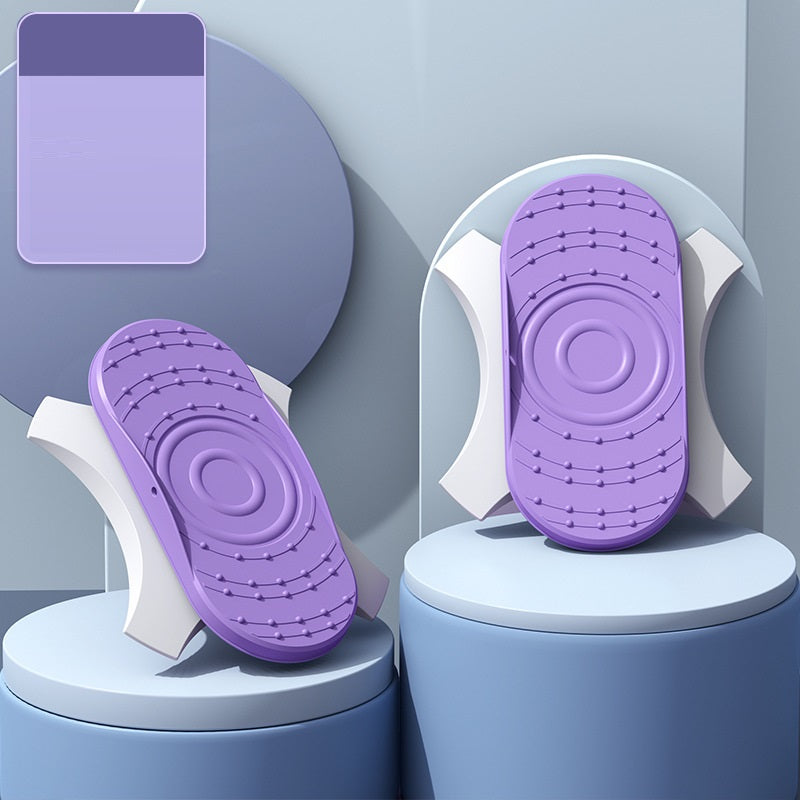 Hausfitnessgerät: Separater Dreh-Taillen-Drehteller mit Doppel-Pedal