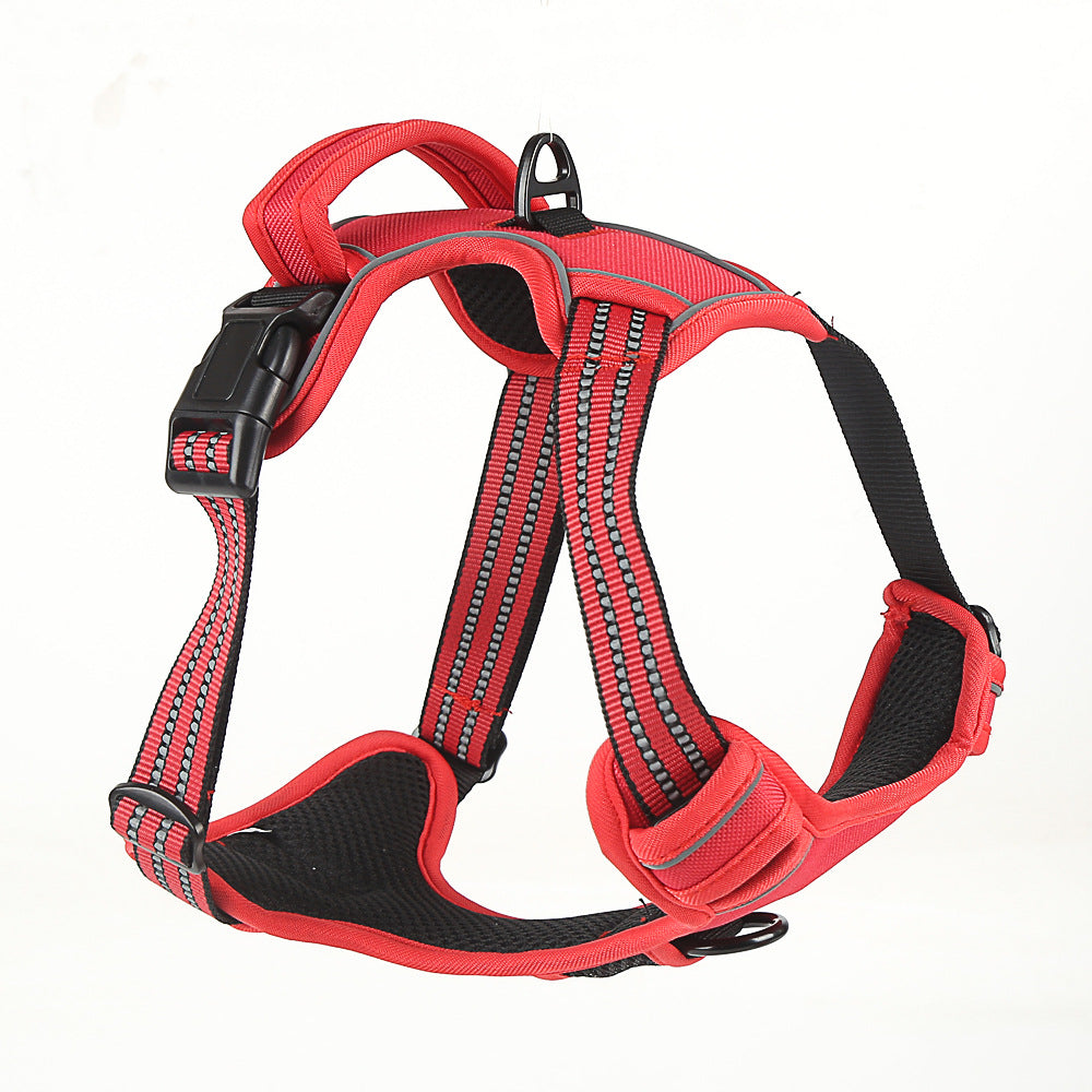 No Pull Dog Harness, Breathable Reflective Pet Harness Vest
