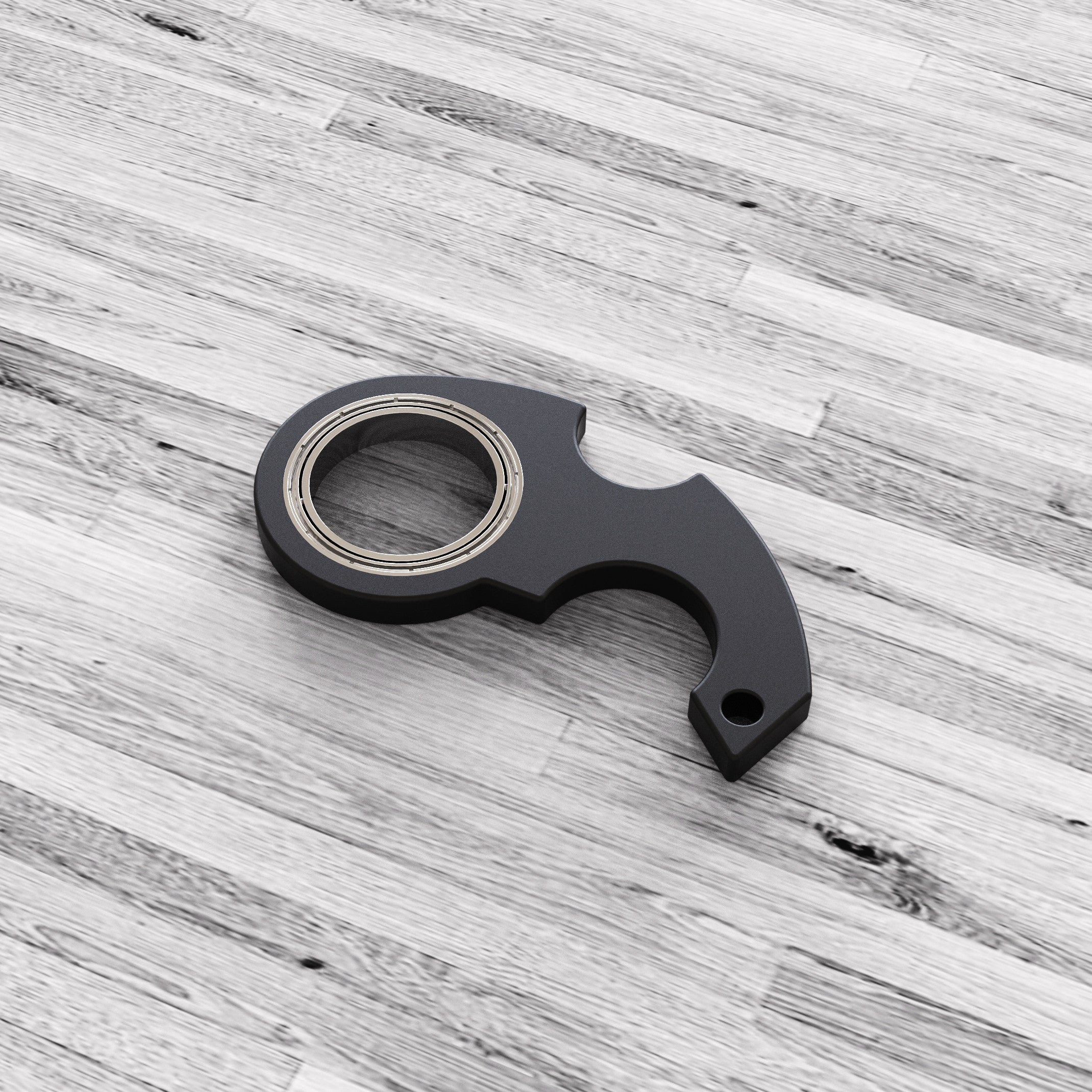 Creative Fidget Spinner Toy Keychain: Hand spinner as anti-stress toy for stress reduction, finger spinner keychain with bottle opener, children's toy.