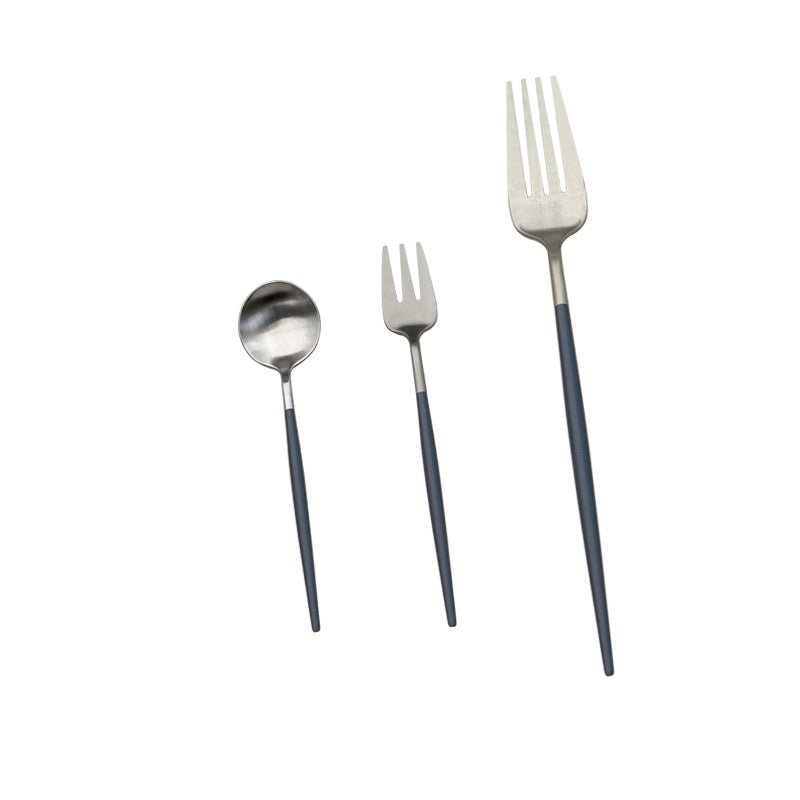 Electroplated Western Cutlery Stainless Steel Cutlery Set