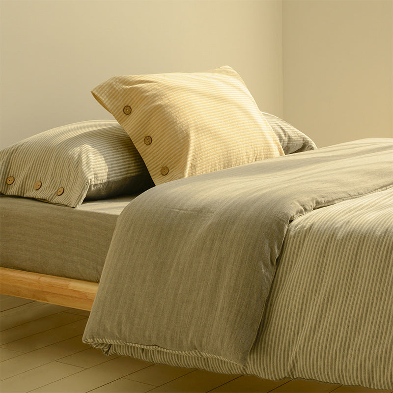 Four-piece cotton bedding set, home textile bed
