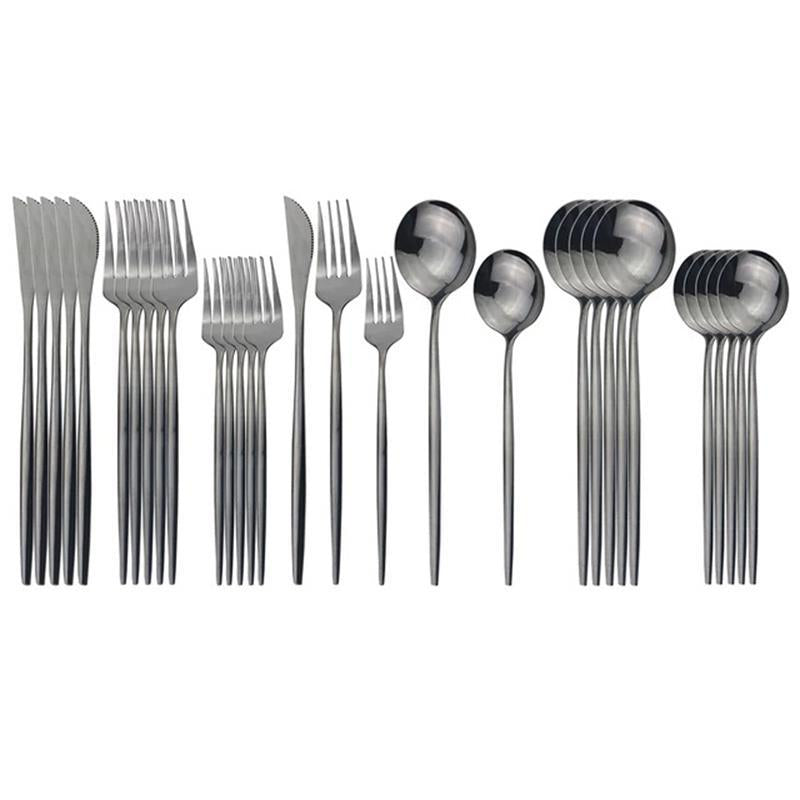 Stainless steel household cutlery, cutlery set
