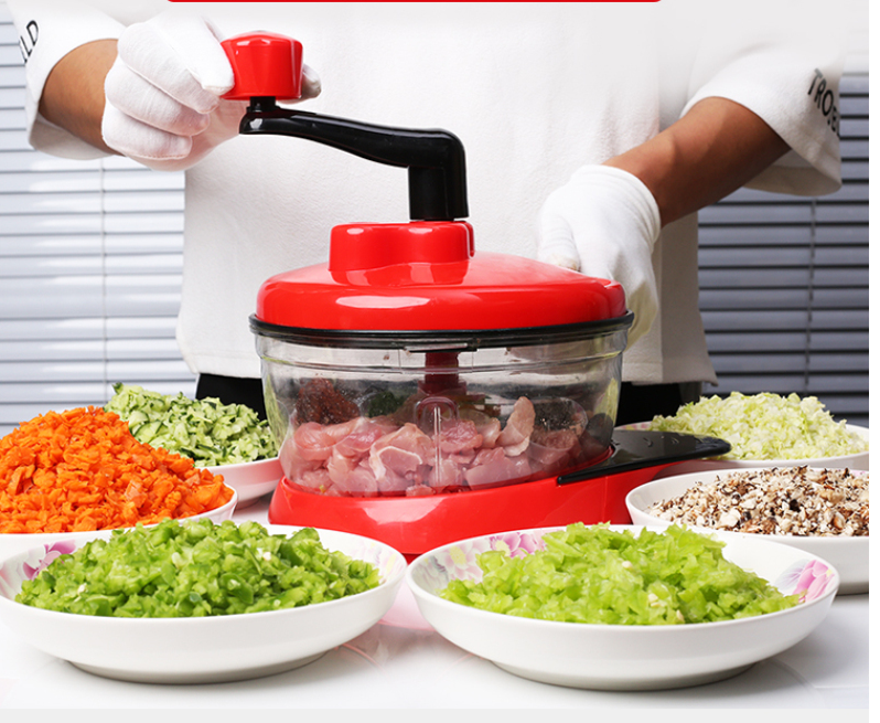 Versatile Chopper Hand Meat Grinder Dumpling Filling Machine Household Vegetable Machine Garlic Kitchen Utensils
