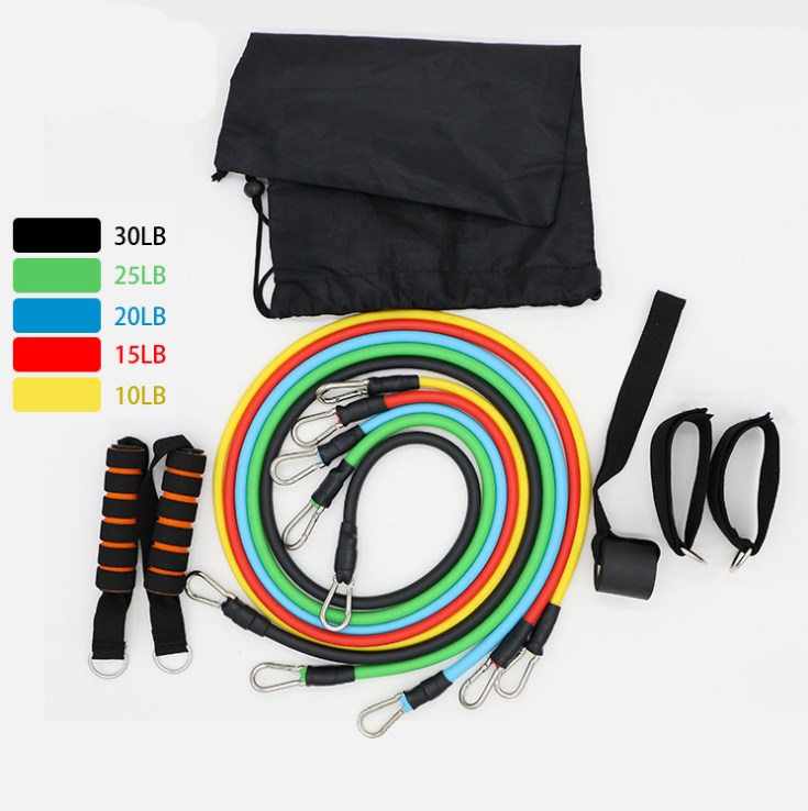 Multifunctional pull rope set with 17 pieces