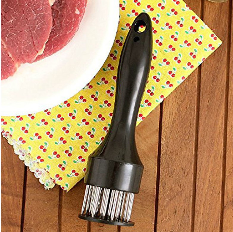 Steak Needle, Tenderizing Meat Needle, Pinewood Meat Tool