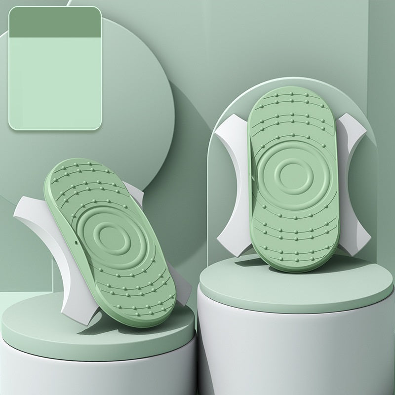 Hausfitnessgerät: Separater Dreh-Taillen-Drehteller mit Doppel-Pedal