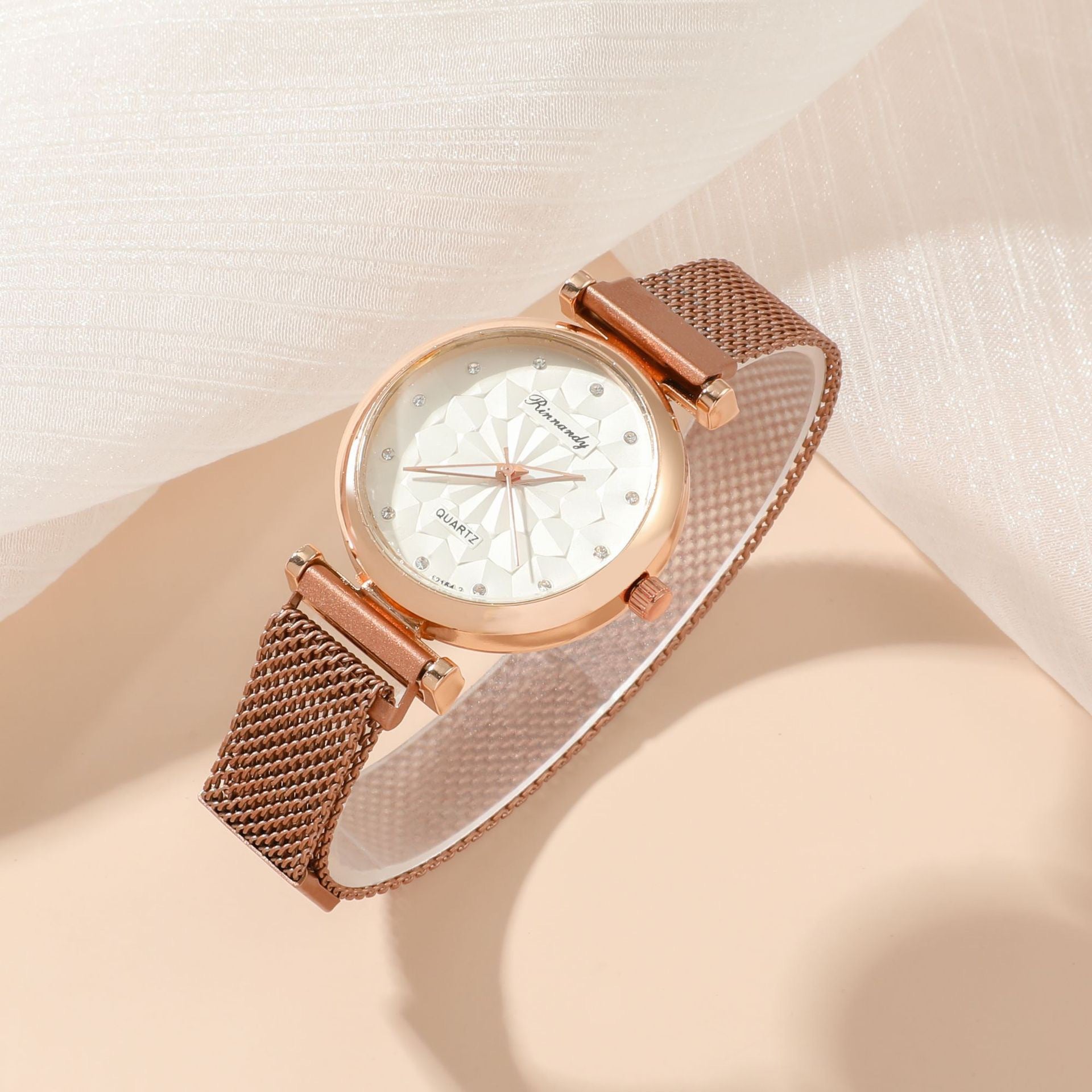 Women's Five Piece Gift Box Quartz Wrist Watch