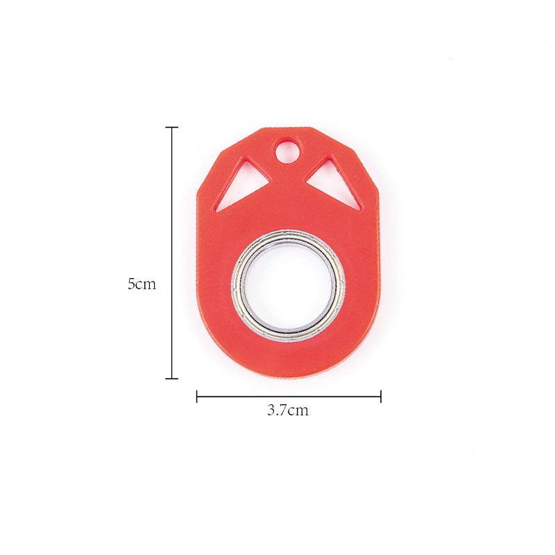 Creative Fidget Spinner Keychain Hand Spinner: Anti Stress Toy for Stress Reduction, Finger Spinner Keychain with Bottle Opener, Kids Toy.