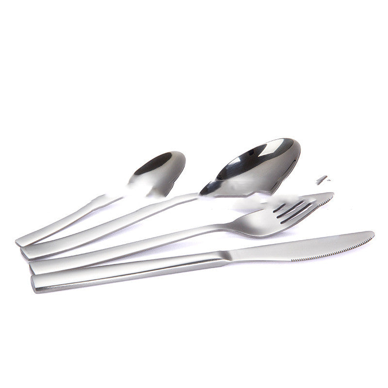 Western Style Stainless Steel Cutlery Set Gold Cutlery Set 24 Pieces